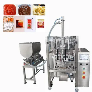 Macwell Food Tomato Paste/Sauce Ketchup Pre-Made Small Pouch Sachet Automatic Packaging Packing Machine 100g~1000g Suitable for Bags Filling Sealing