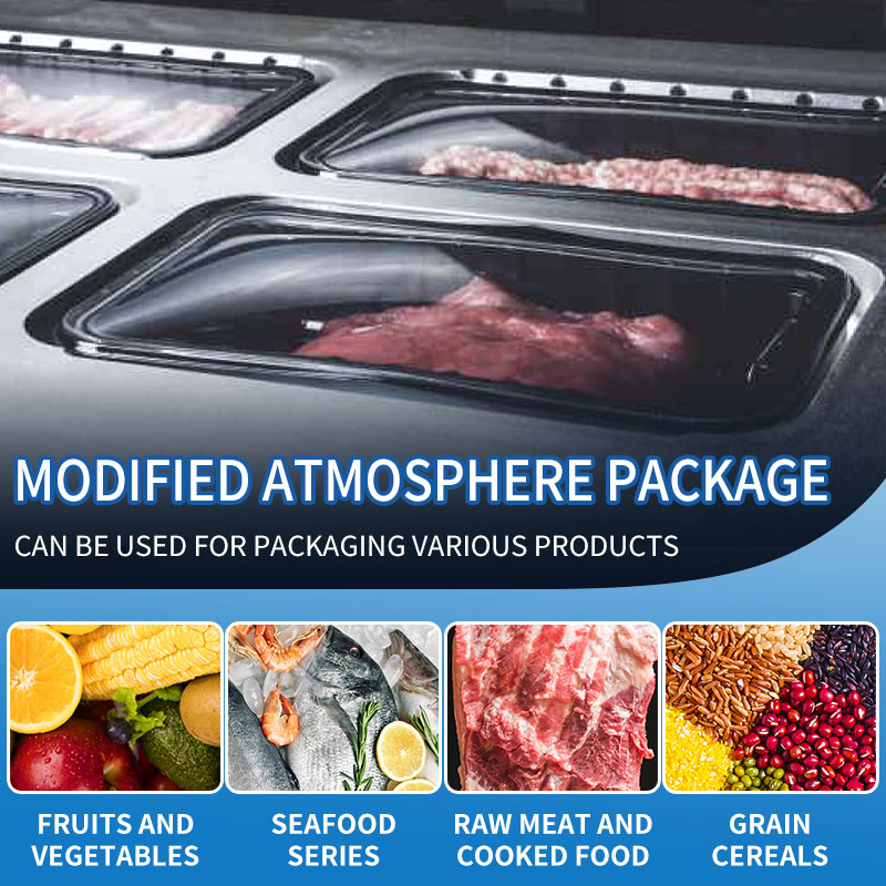 YH-320Q Airflow Nitrogen Filling MAP Packaging Machine