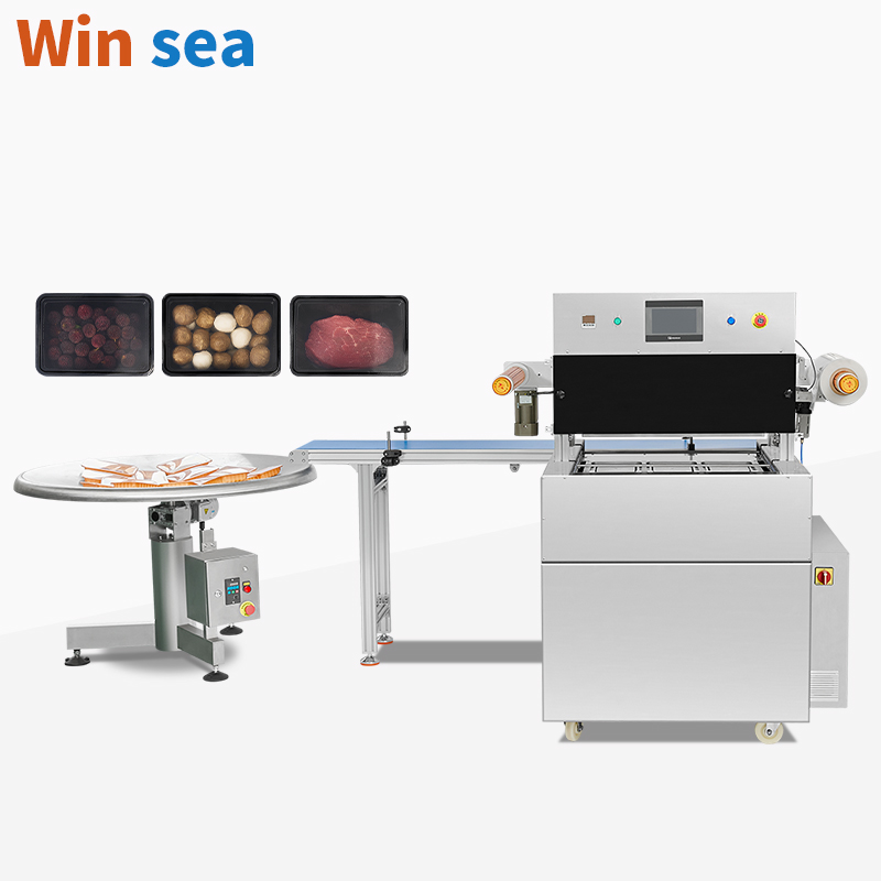 CE Automatic Efficient Assembly Line Modified Atmosphere Pac - View 1
