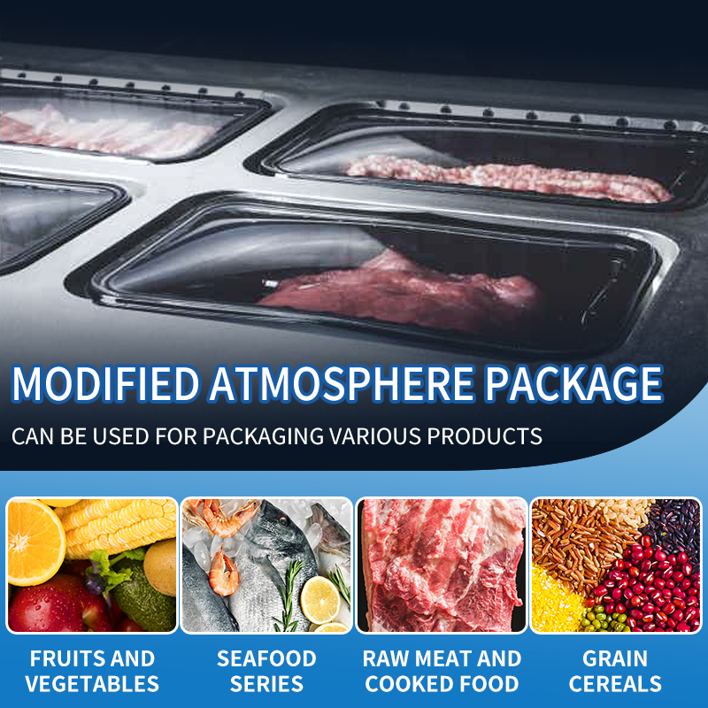 YH-580-3SQ Airflow Modified Atmosphere Packaging Machine thumbnail 2