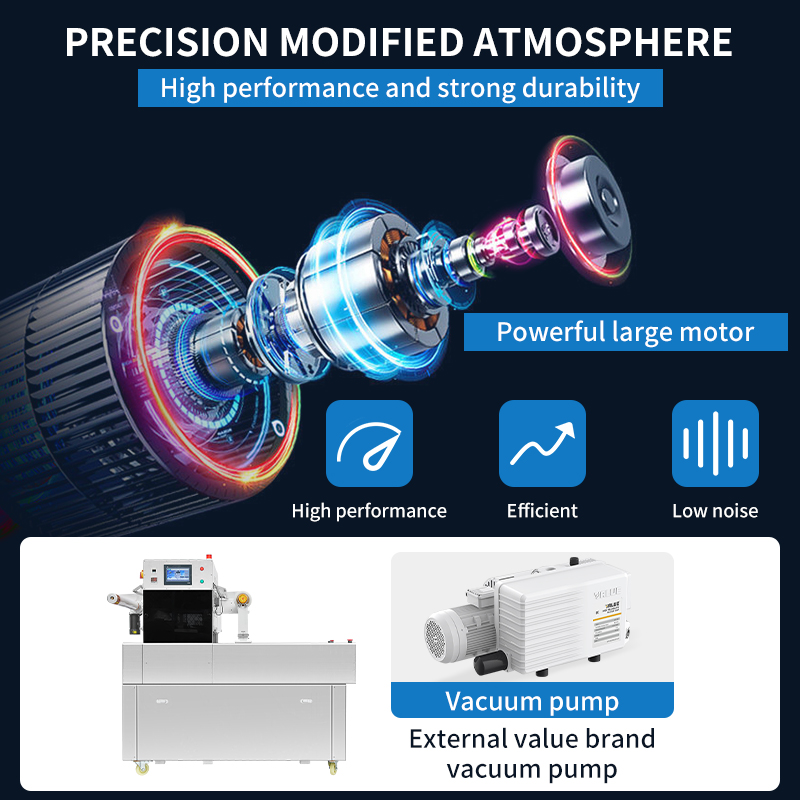 YH-580-3SQ Airflow Modified Atmosphere Packaging Machine thumbnail 3