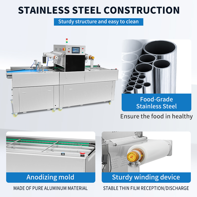 YH-580-3SQ Airflow Modified Atmosphere Packaging Machine thumbnail 4