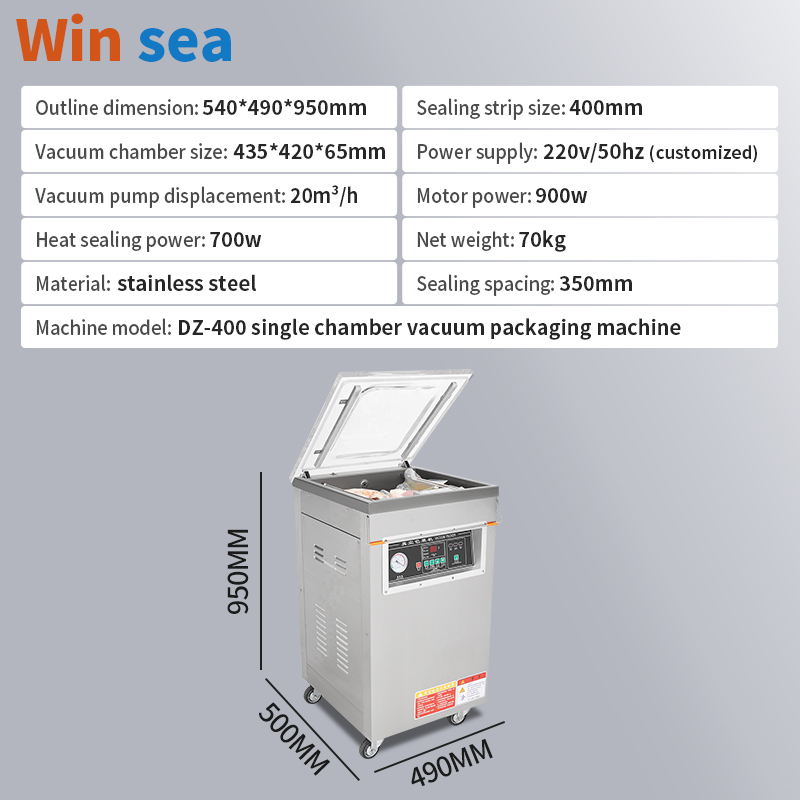 DZ-400 Chamber Vaccum Sealer_single-chamber Commercial Vacuu thumbnail 6